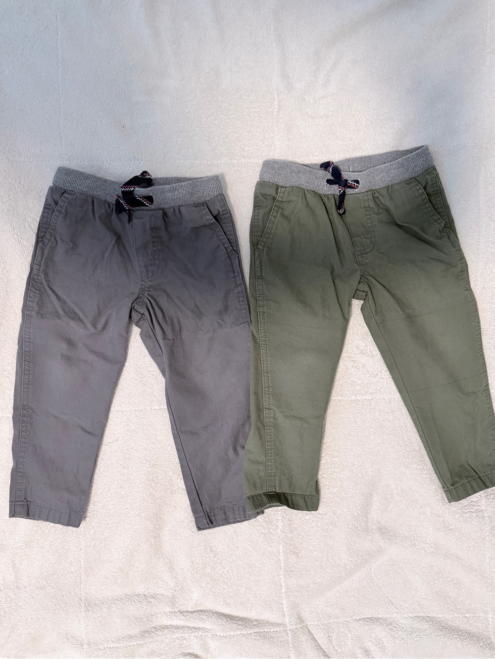 Kids Jogger Pants Set - Simple Joys by Carters Gray & Olive Comfort Fit